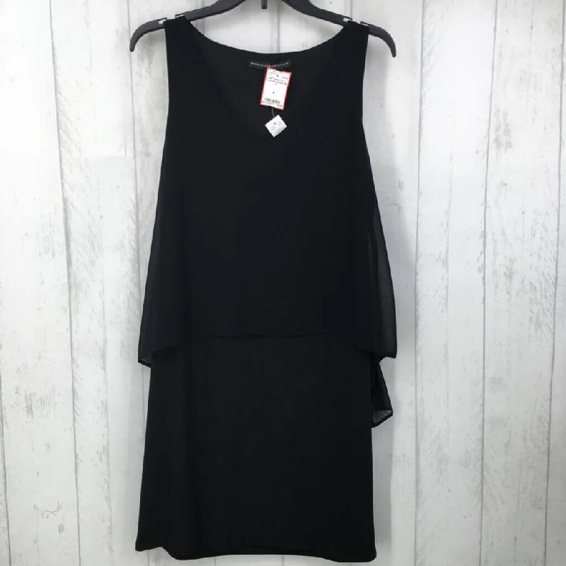 S v-neck slvs dress