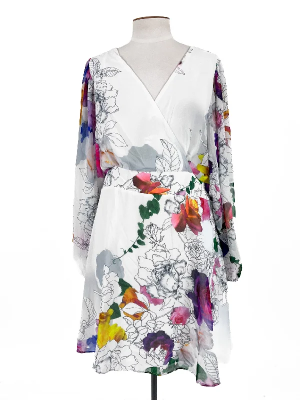 City Chic | Multicoloured Casual/Cocktail Dress | Size 18