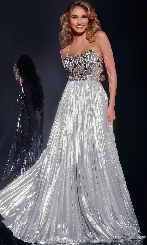 Long Prom Dress: Jovani 41117