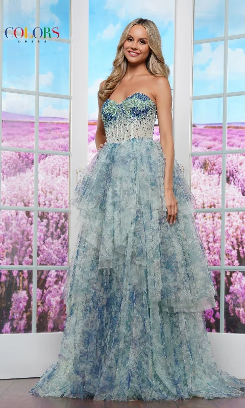 Long Prom Dress: Colors Dress 3572