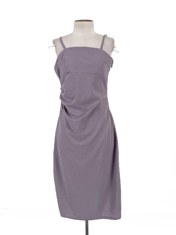 XYJQIENSHVI | Purple Casual/Cocktail Dress | Size L