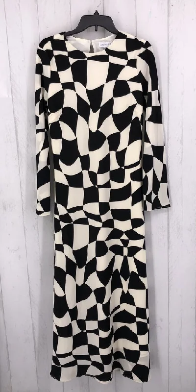 M Printed l/s dress