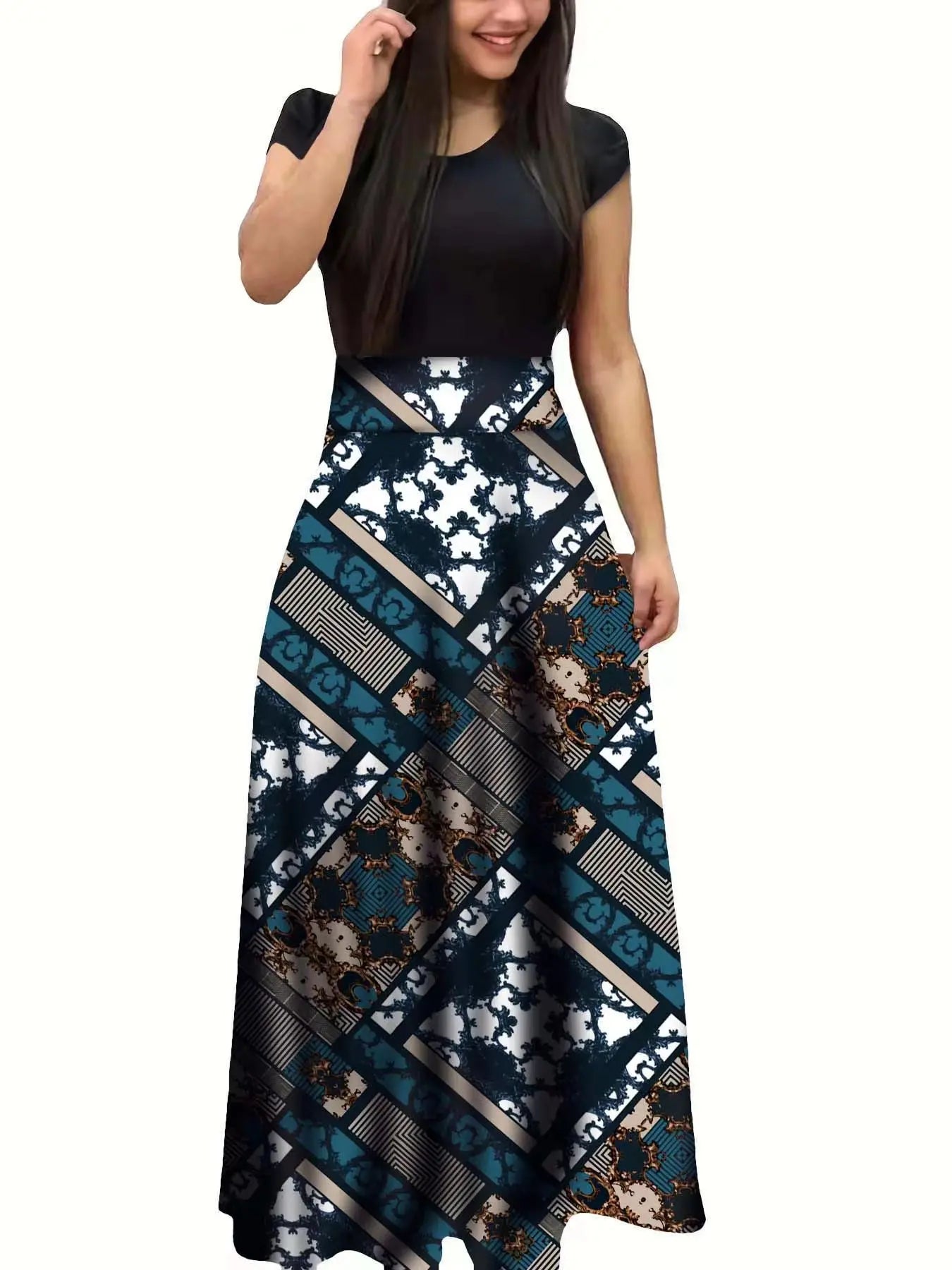 Fast Fashion - Women's Print Dress