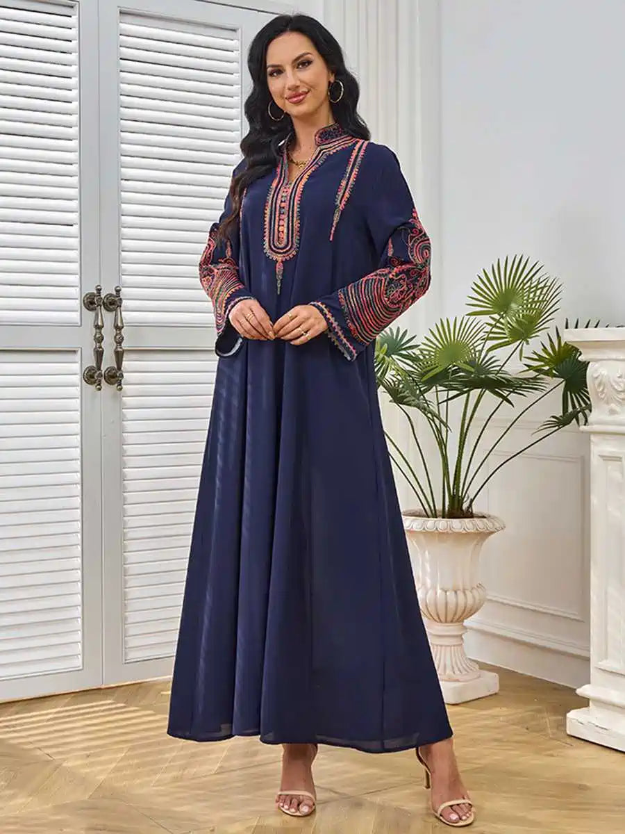Eid Dress Embroidery Caftan Kaftan Dress #25233
