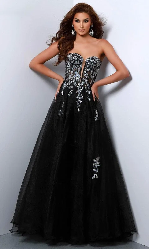 Johnathan Kayne 2809 - Strapless Corset Evening Dress