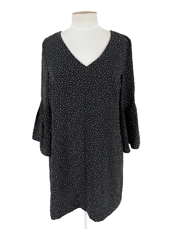 H&M | Black Casual Dress | Size 12