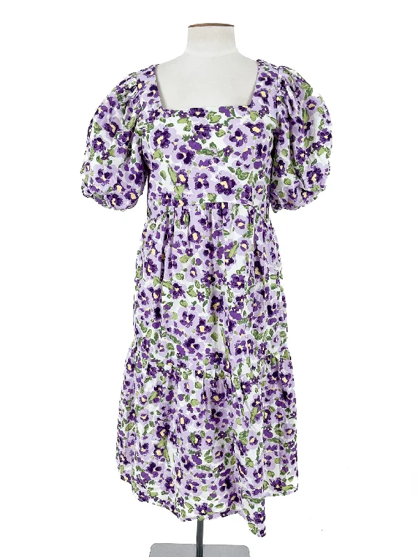 Villa | Multicoloured Casual/Workwear Dress | Size 14