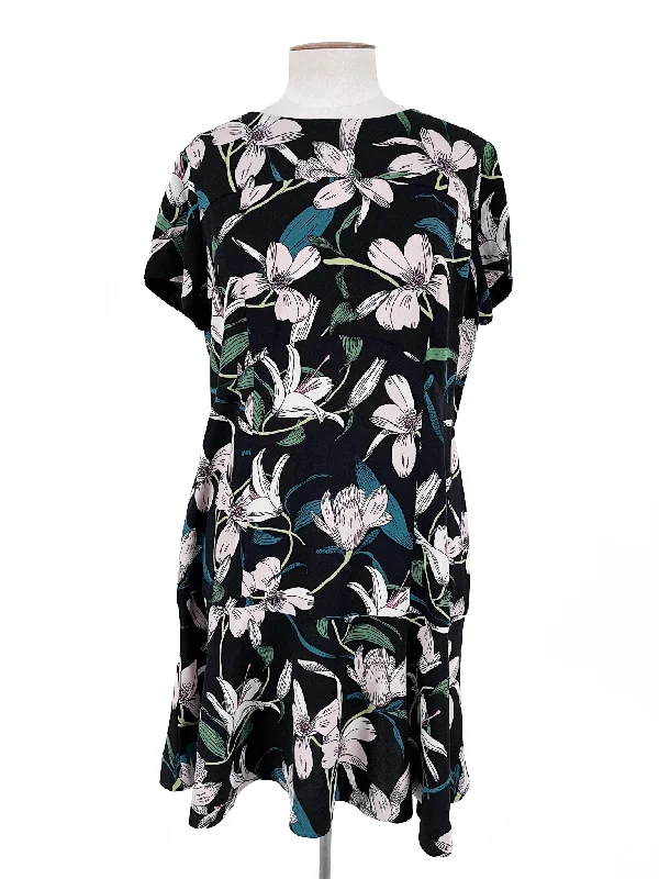 Veronika Maine | Multicoloured Casual/Cocktail Dress | Size 16