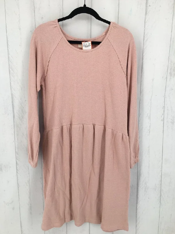STiered side zip l/s dress