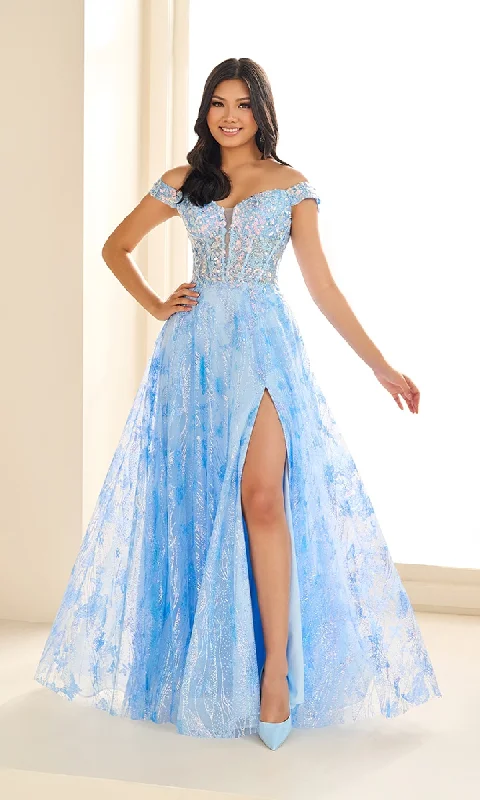Glow-in-the-Dark Prom Dress: Ellie Wilde EW36039
