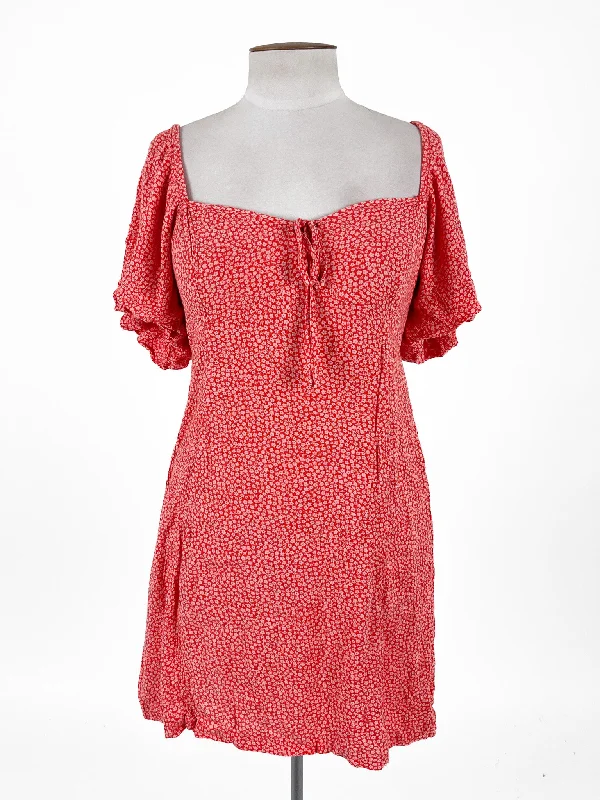 Warehouse | Multicoloured Casual Dress | Size 12