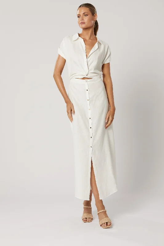 LULU BUTTON UP DRESS