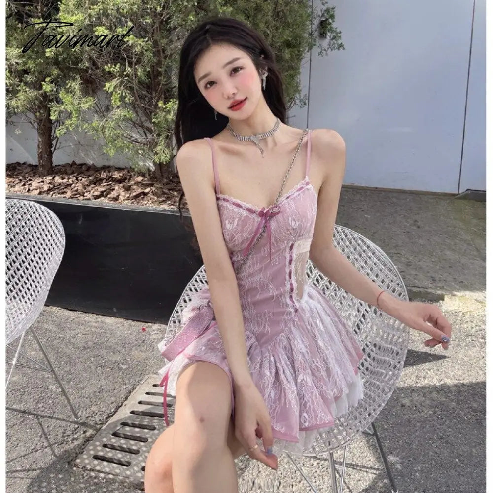 purple dress