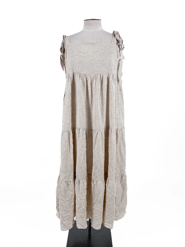 Superette | Beige Casual Dress | Size 16