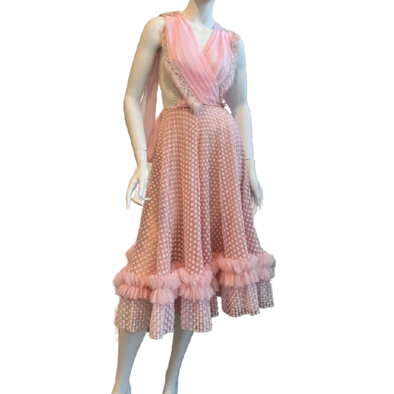 Pink Polka Dots Dress