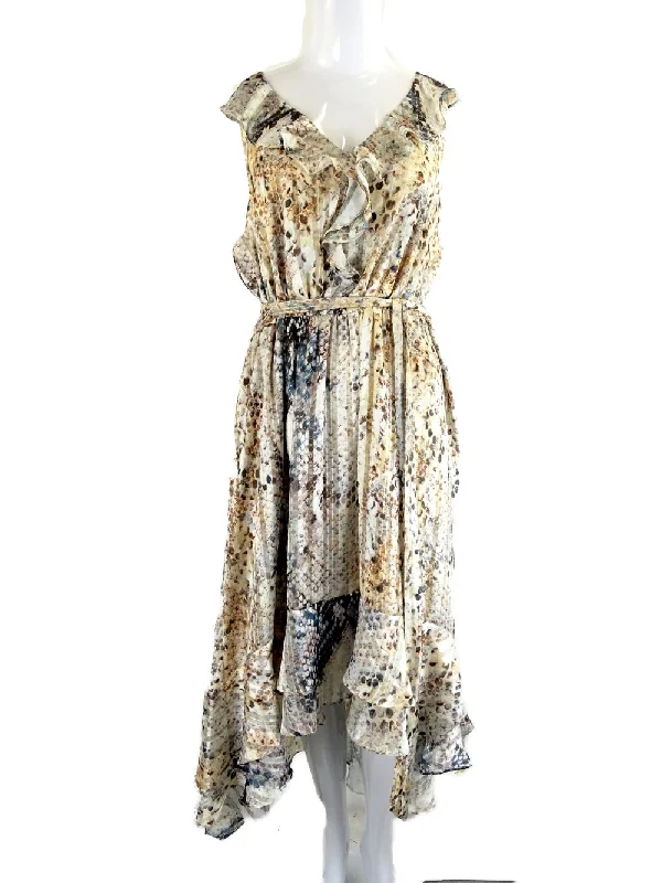 Jayson Brunsdon Snake Skin Print Dress 14