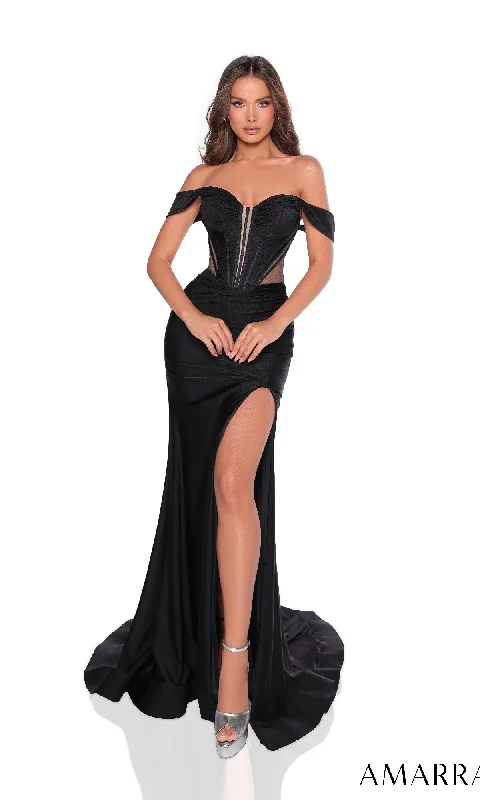 Long Prom Dress: Amarra 88220