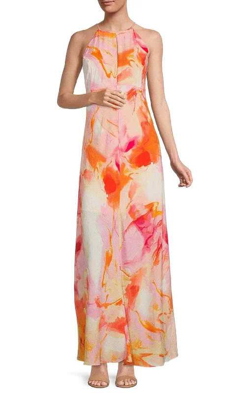 Laundry HV03D02 - Tie-Dye Halter Long Dress