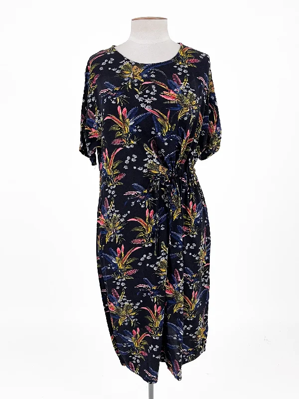 Seduce | Multicoloured Casual/Workwear Dress | Size 12