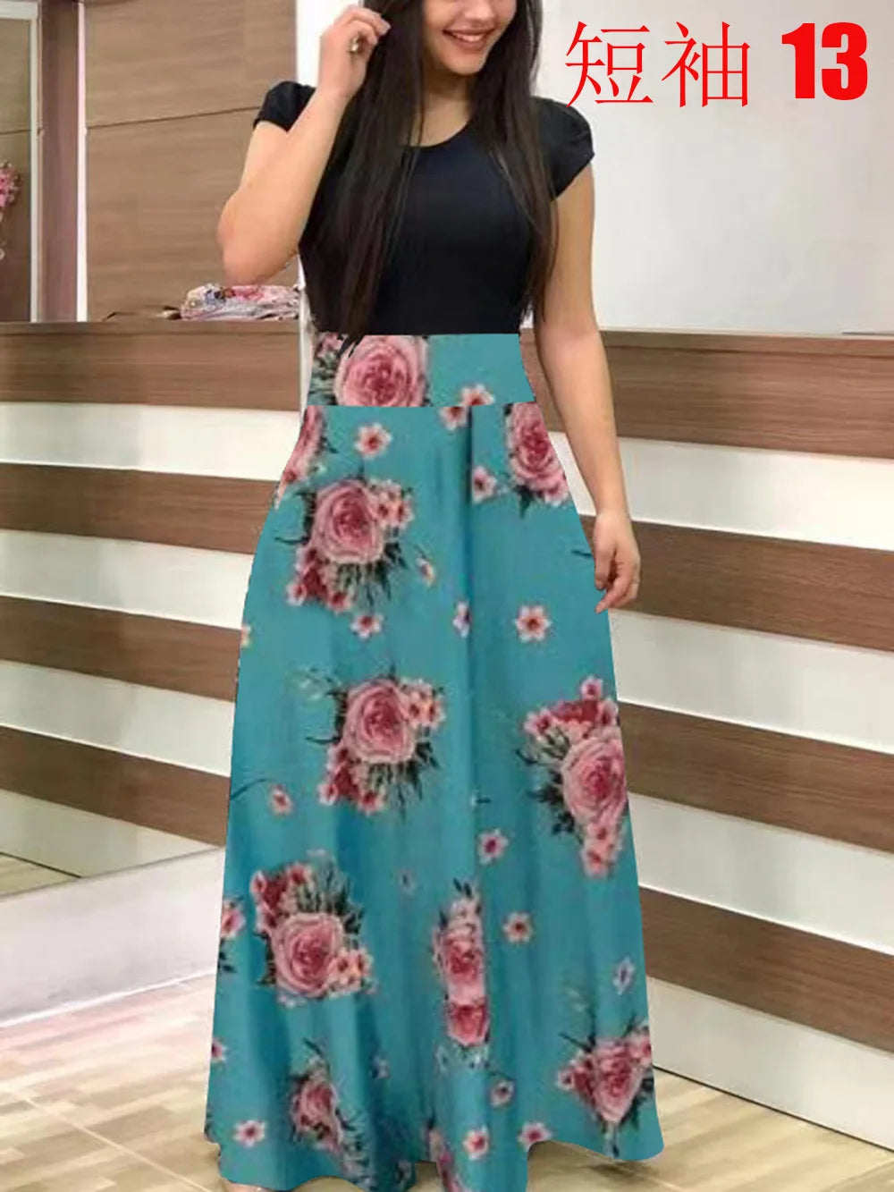 Fast Fashion - Women's Pastel Blue Dress