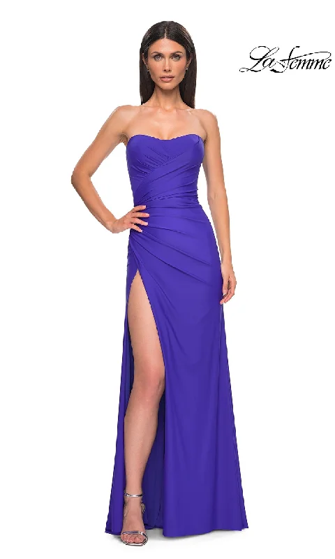Long Prom Dress: La Femme 33012