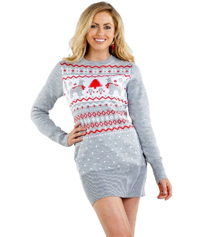 Women's Llama Manger Dress
