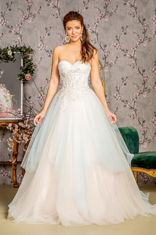 **GLSbyGloria: Enchanting Strapless Prom Dress for Unforgettable Nights**