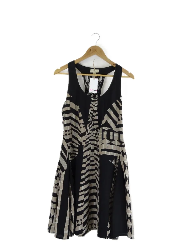 OJAY Black And Brown Dress 10
