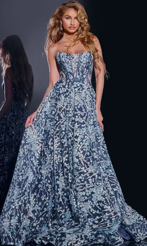 Long Prom Dress: Jovani 44151