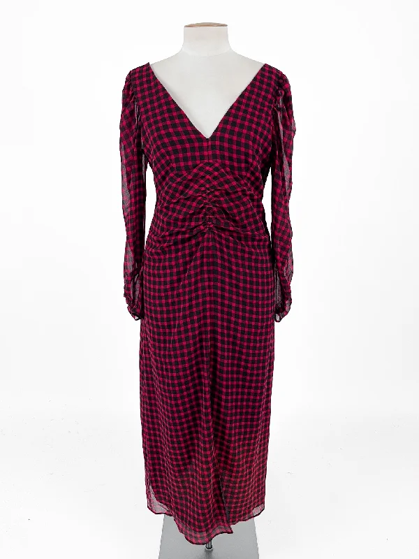 Topshop | Red Casual/Workwear Dress | Size 12