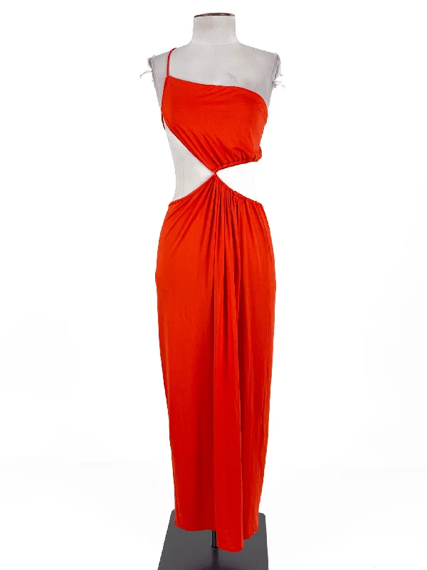 Beginning Boutique | Orange Cocktail Dress | Size 8