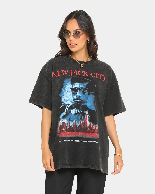 American Thrift New Jack Vintage T-Shirt Black Wash Chenille Fabric Brocade Fabric Lace Fabric American Thrift New Jack Vintage T-Shirt Black Wash Chenille Fabric Brocade Fabric Lace Fabric