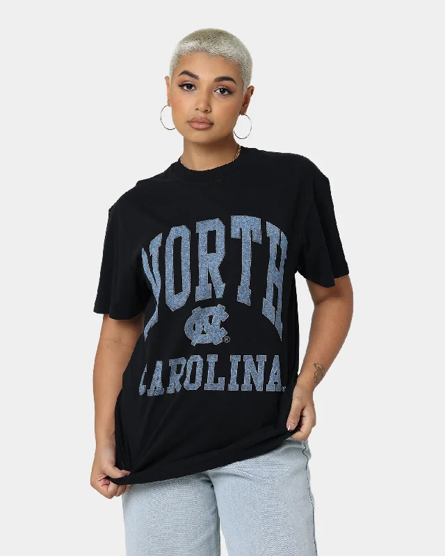 National Collegiate Athletic Association UNC Vintage Arch T-Shirt Washed Moonless Embroidered Appliqued Beaded National Collegiate Athletic Association UNC Vintage Arch T-Shirt Washed Moonless Embroidered Appliqued Beaded