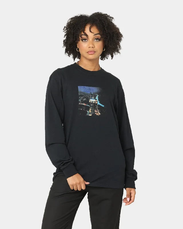 HUF X Playboy Bright Light Long Sleeve T-Shirt Black Casual Formal Business