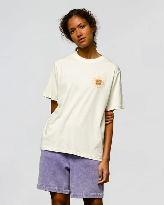 Funky Bundle T-Shirt in White Lace Blend Ribbed Blend Corduroy Blend