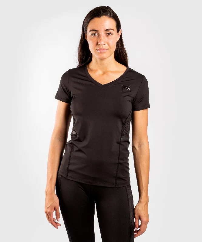 Venum G-Fit Dry-Tech T-shirt - For Women - Black/Black Wool Fabric Cashmere Fabric Tweed Fabric Venum G-Fit Dry-Tech T-shirt - For Women - Black/Black Wool Fabric Cashmere Fabric Tweed Fabric