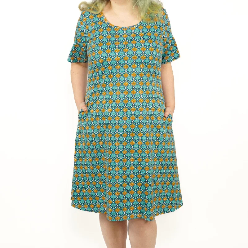 Algebra A-Line Dress (No Waist Seam) [FINAL SALE] Tunics Hiking breathable