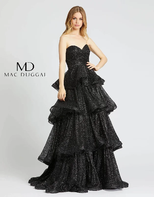 Mac Duggal Homecoming Prom Strapless Sweetheart Long Dress Tunics Timeless classic