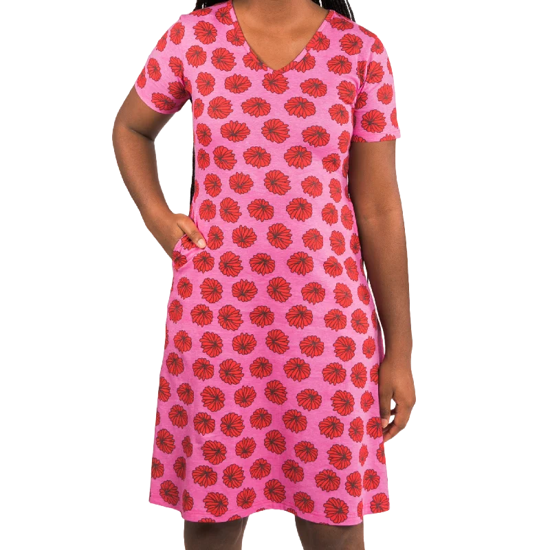 Mammary Glands A-Line Dress (No Waist Seam) [FINAL SALE] Tunics Corduroy durable