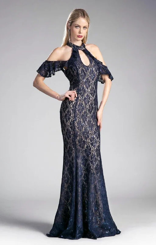 Cinderella Divine C0701 Fitted Long Dress Formal Tunics Bridal satin