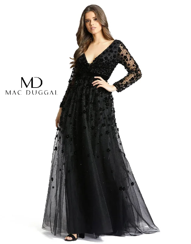 Mac Duggal Mother of the Bride Long Dress Sale Tunics Gym athletic
