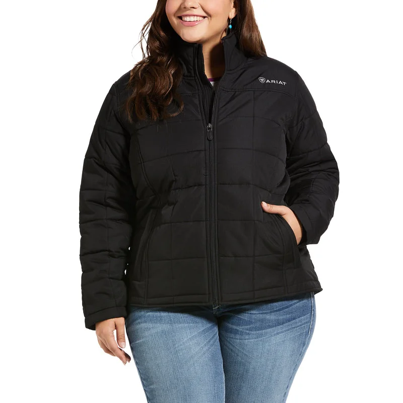 'Ariat' Women's Crius Concealed Carry Insulated Jacket - Black Snapped Jacket Toggled Jacket Drawstring Jacket 'Ariat' Women's Crius Concealed Carry Insulated Jacket - Black Snapped Jacket Toggled Jacket Drawstring Jacket
