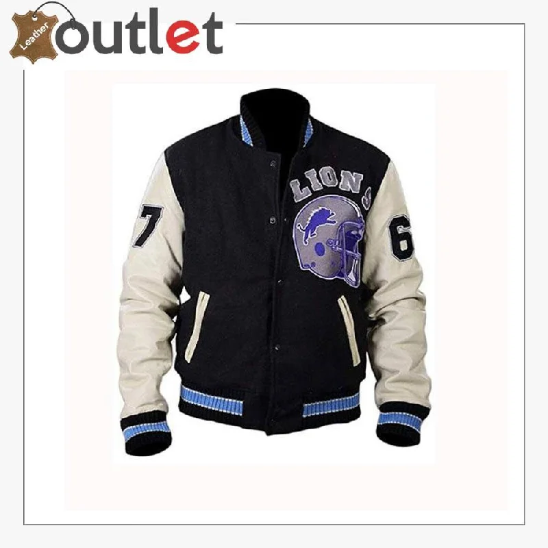 Beverly Hills Cop Axel Foley Detroit Lions Letterman Biker Jacket Fleece Jacket Down Jacket Feather Jacket Beverly Hills Cop Axel Foley Detroit Lions Letterman Biker Jacket Fleece Jacket Down Jacket Feather Jacket