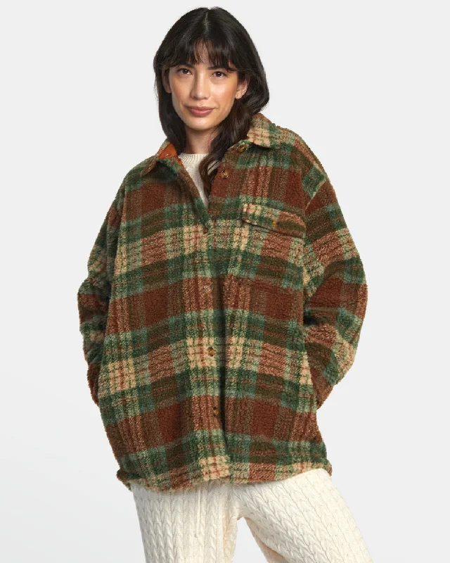 Birdie Shacket Flannel Jacket - Caramel Herringbone Jacket Houndstooth Jacket Plaid Jacket Birdie Shacket Flannel Jacket - Caramel Herringbone Jacket Houndstooth Jacket Plaid Jacket