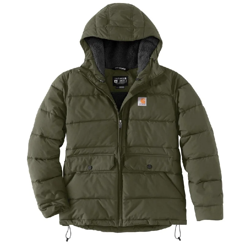 'Carhartt' Women's Montana Relaxed Fit Insulated Jacket - Basil Chenille Fabric Brocade Fabric Lace Fabric 'Carhartt' Women's Montana Relaxed Fit Insulated Jacket - Basil Chenille Fabric Brocade Fabric Lace Fabric