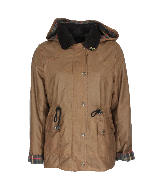 W307 - Women's Breathable/Waterproof Wax Jacket - SAND Chenille Fabric Brocade Fabric Lace Fabric W307 - Women's Breathable/Waterproof Wax Jacket - SAND Chenille Fabric Brocade Fabric Lace Fabric