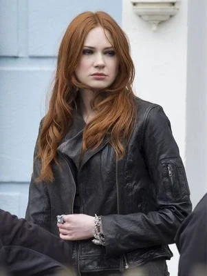 Doctor Who Amy Pond Leather Jacket