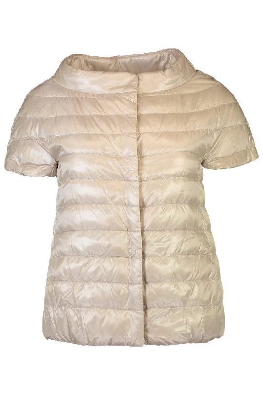 Iconico Emilia Cap Sleeve Jacket - Chantilly Collared Jacket Crew Neck Jacket Turtle Neck Jacket Iconico Emilia Cap Sleeve Jacket - Chantilly Collared Jacket Crew Neck Jacket Turtle Neck Jacket