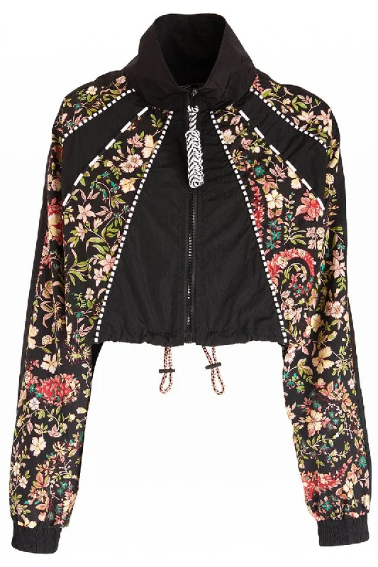 Lotus Cropped Bomber Jacket Faux Fur Jacket Real Fur Jacket Shearling Jacket