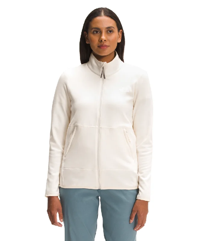 'The North Face' Women's Canyonlands Full Zip Jacket - Gardenia White Heather Satin Jacket Silk Jacket Chiffon Jacket 'The North Face' Women's Canyonlands Full Zip Jacket - Gardenia White Heather Satin Jacket Silk Jacket Chiffon Jacket